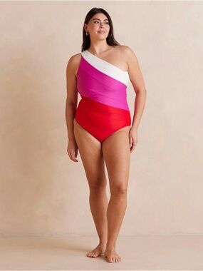summersalt The Sidestroke One Piece Swimsuit Size 18